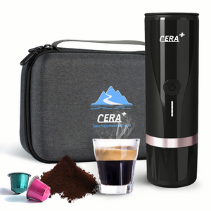 Portable Coffee Maker for Travel, 3-4 mins Self-Heating 20 Bar Rechargeable Mini Camping Espresso Machine by Neso-Pro