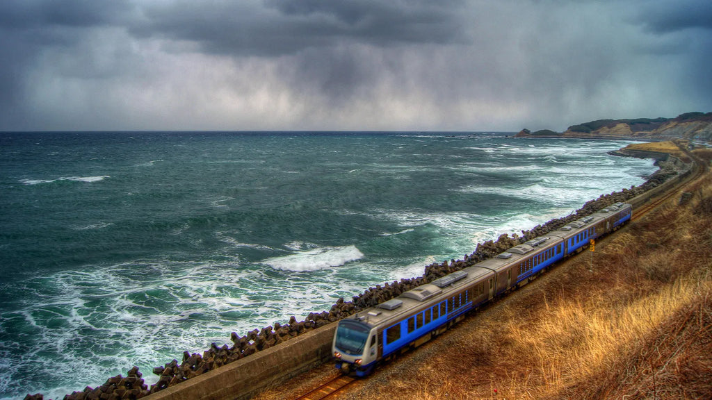 Slow-motion trains beloved by the Japanese
