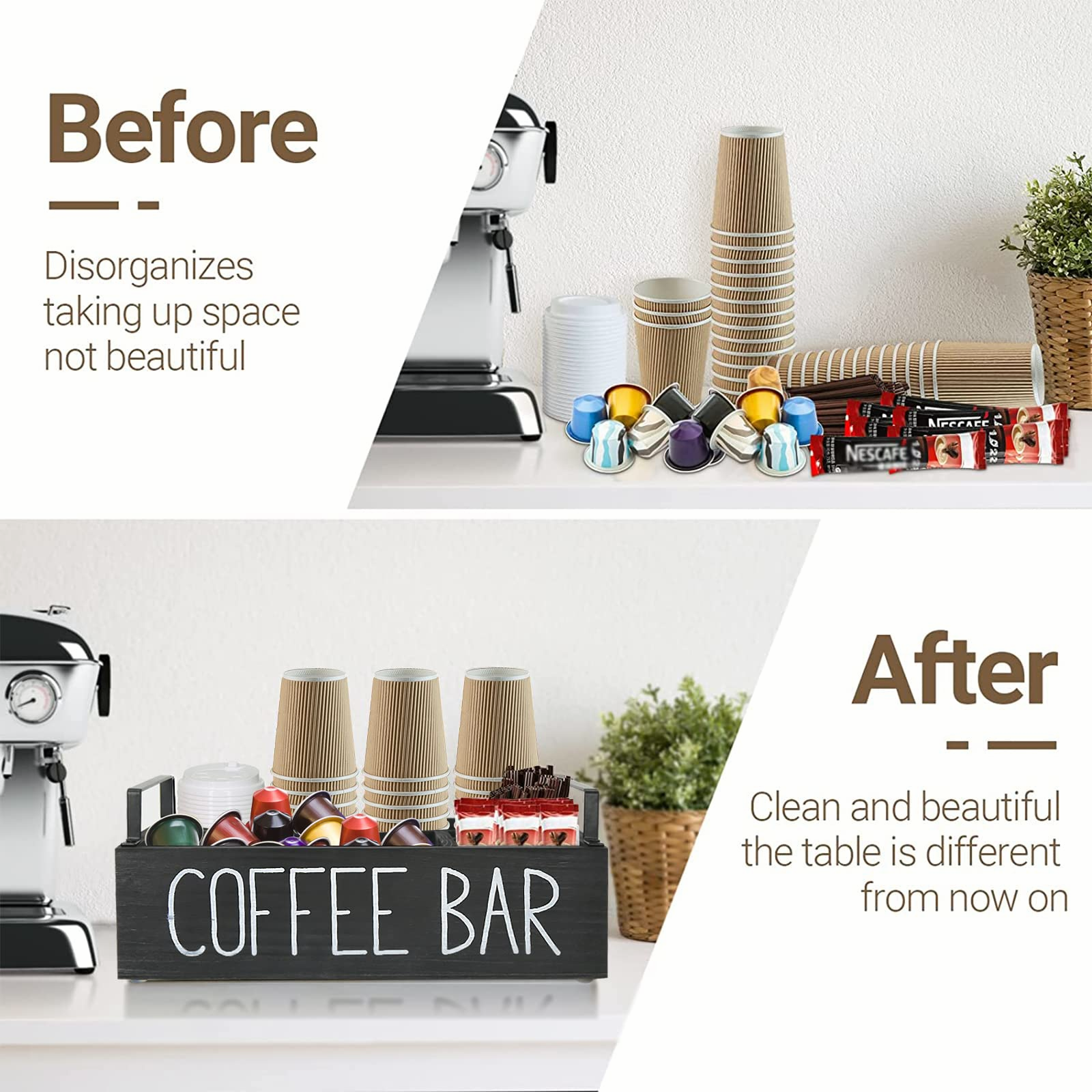 Coffee Station Organizer by Neso-Pro