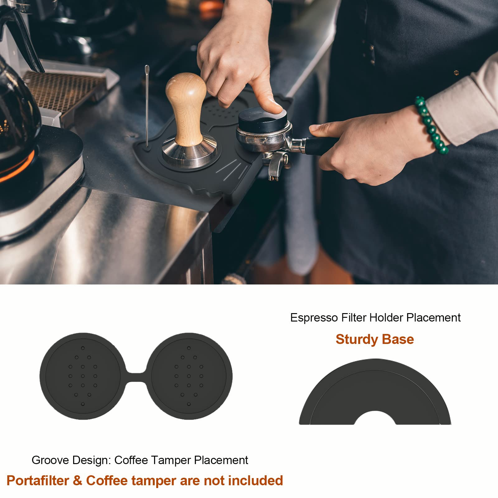 Temping Mat Espresso Tamper Mat – kelopa