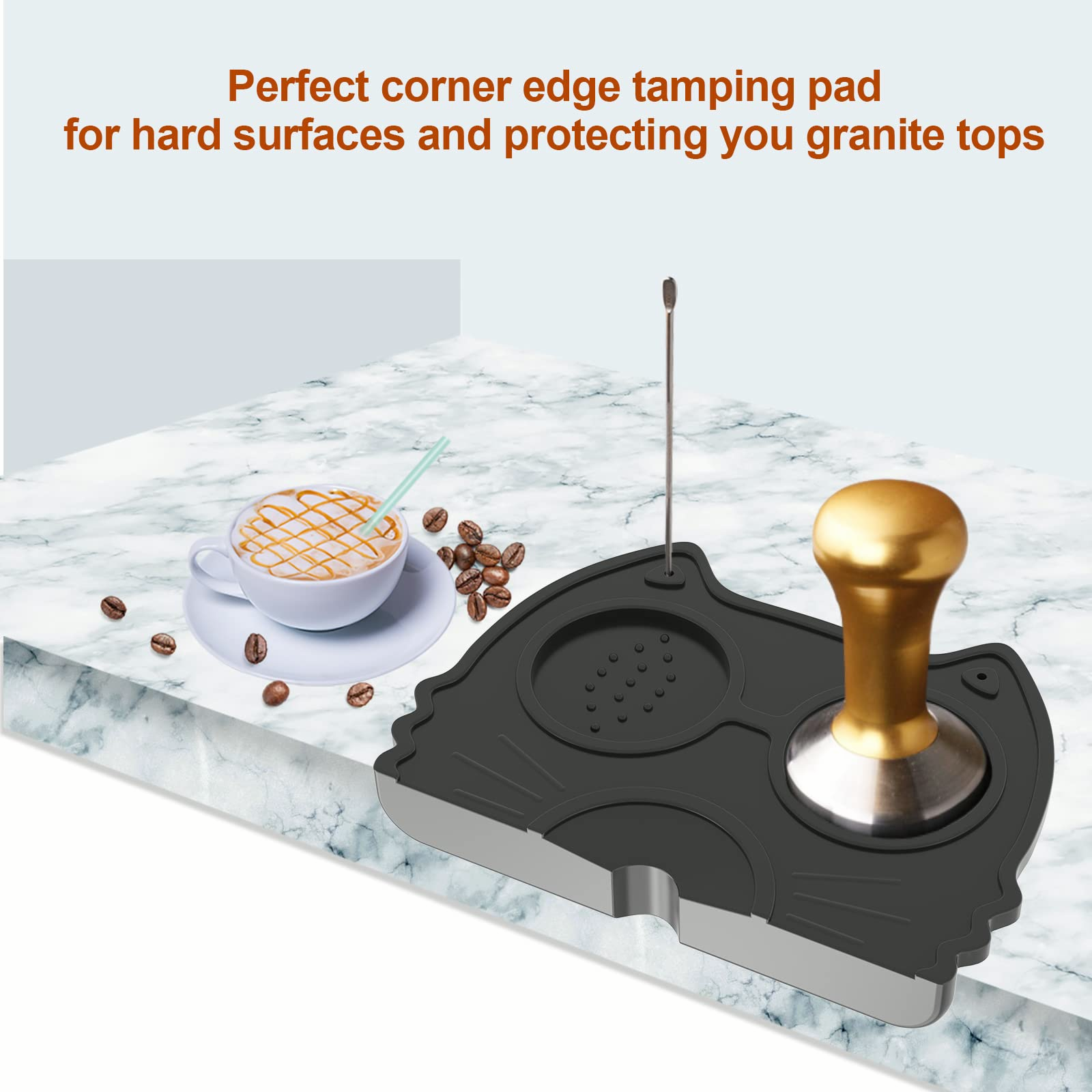 Temping Mat Espresso Tamper Mat – kelopa